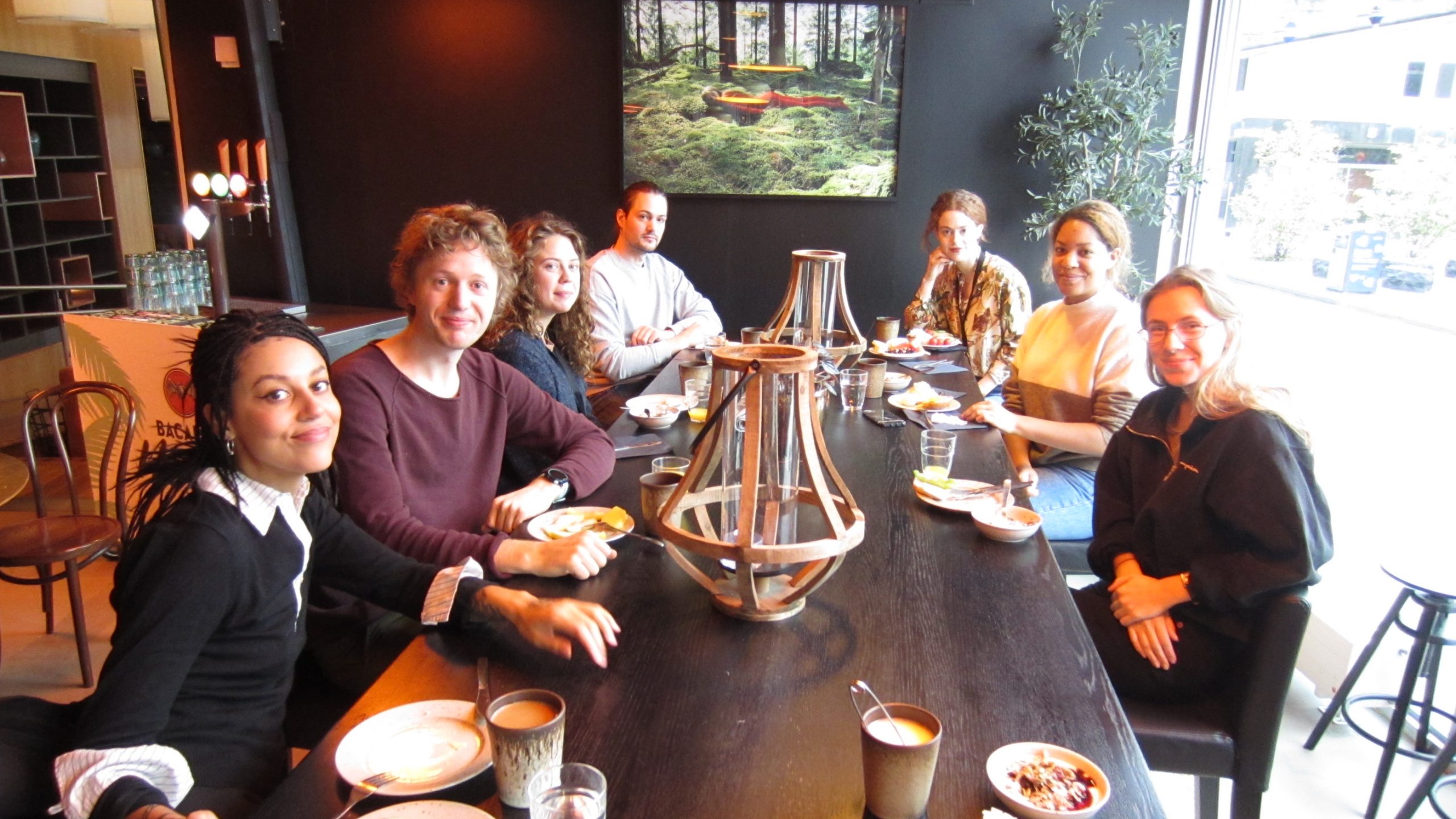 Frukostmöte på Talangdagarna 2020. Foto: Uppsala Kortfilmfestival
