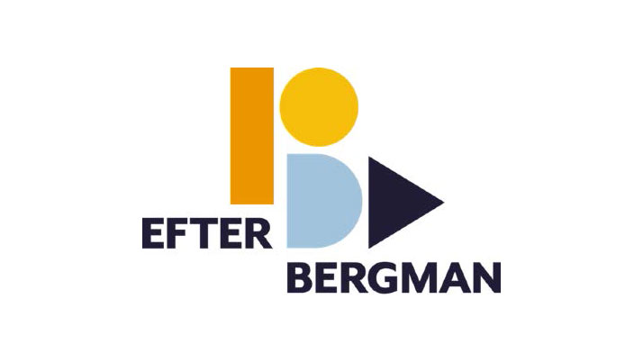 Logotyp för Efter Bergman-stipendiet.
