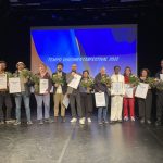 Gruppbild på vinnarna på Tempo Dokumentärfestival 2022. Foto: Tempo Dokumentärfestival.