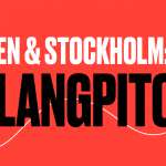 Syntolkning: Bild med texten